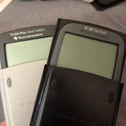 Texas Instruments Calculators 84 Plus & 89 Titanium