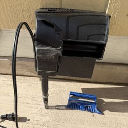 Fish Tank With Accessories And Left Over Gold Fish Food