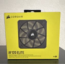 Corsair AF120 ELITE Case Fan - Black - Single Pack