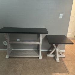 Sofa table and End Table 