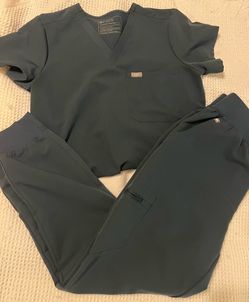 Figs scrub set- teal