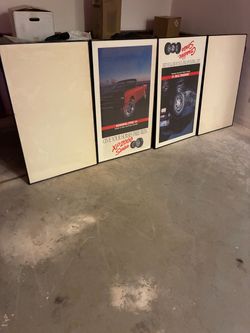 Black Metal, Glass picture cover Frame. 24 X 40 x 1