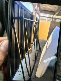 Full size or maybe queen size bed frame