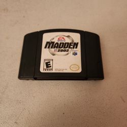 Madden 2002 Nintendo 64