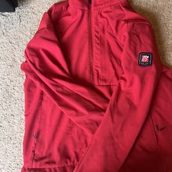 Red Chick-fil-A jacket #ChickfilA