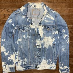 Men’s Custom Distressed denim jacket