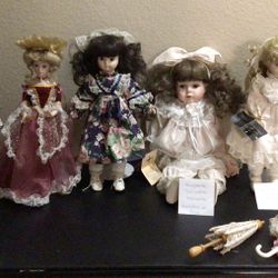Vintage Porcelain Dolls …. Kingstate , JCPenney , House Of Lloyd