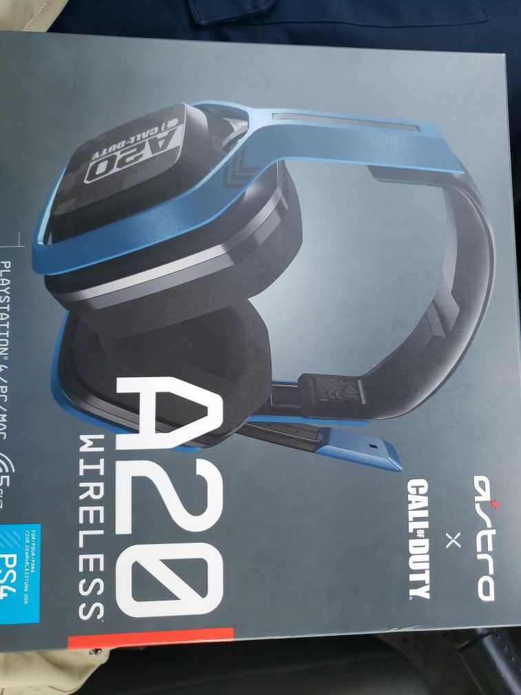 Astro A20 Wireless Headset and equipment