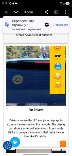 NEW 64x64 Full Color Car LED Display – Complete Kit