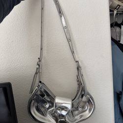 silver purse