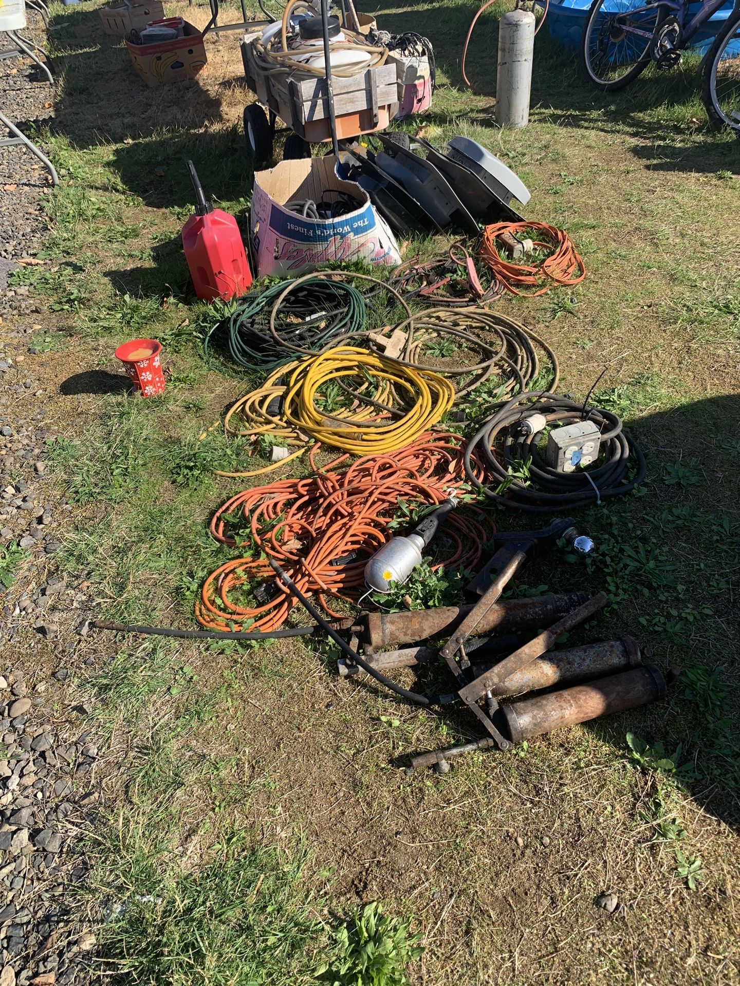 Extension Cords,grease Guns,
