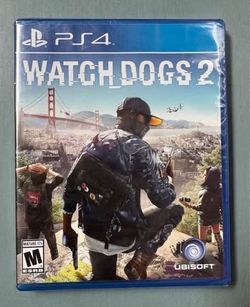 NEW and SEALED PS4 Watch Dogs 2 Game PlayStation just $15