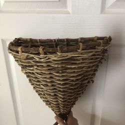 Wicker Basket For Succulents