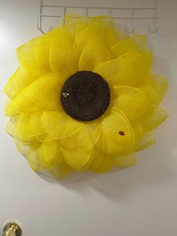 Sunflower wreath