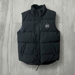 Canada Goose Garson Black Label  Vest Jacket Size Large 