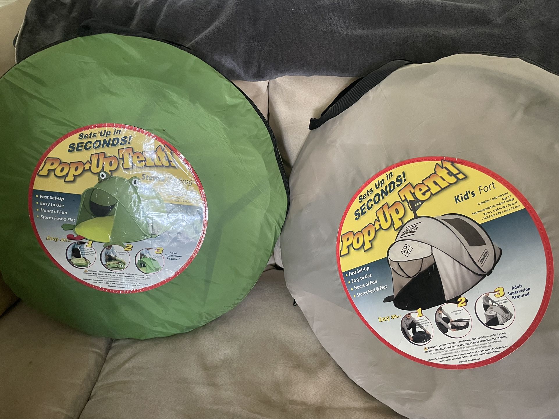 2 Kids Pop Up Tents