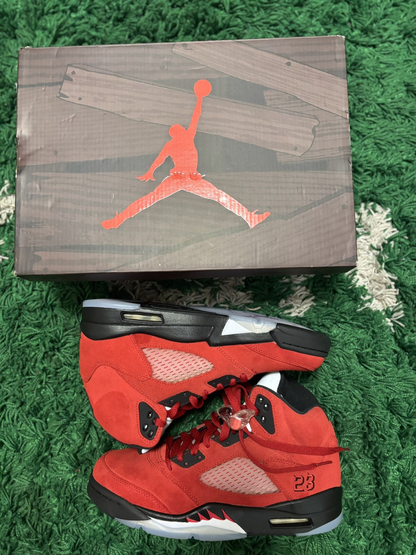 Jordan 5 Retro Raging Bull Red
