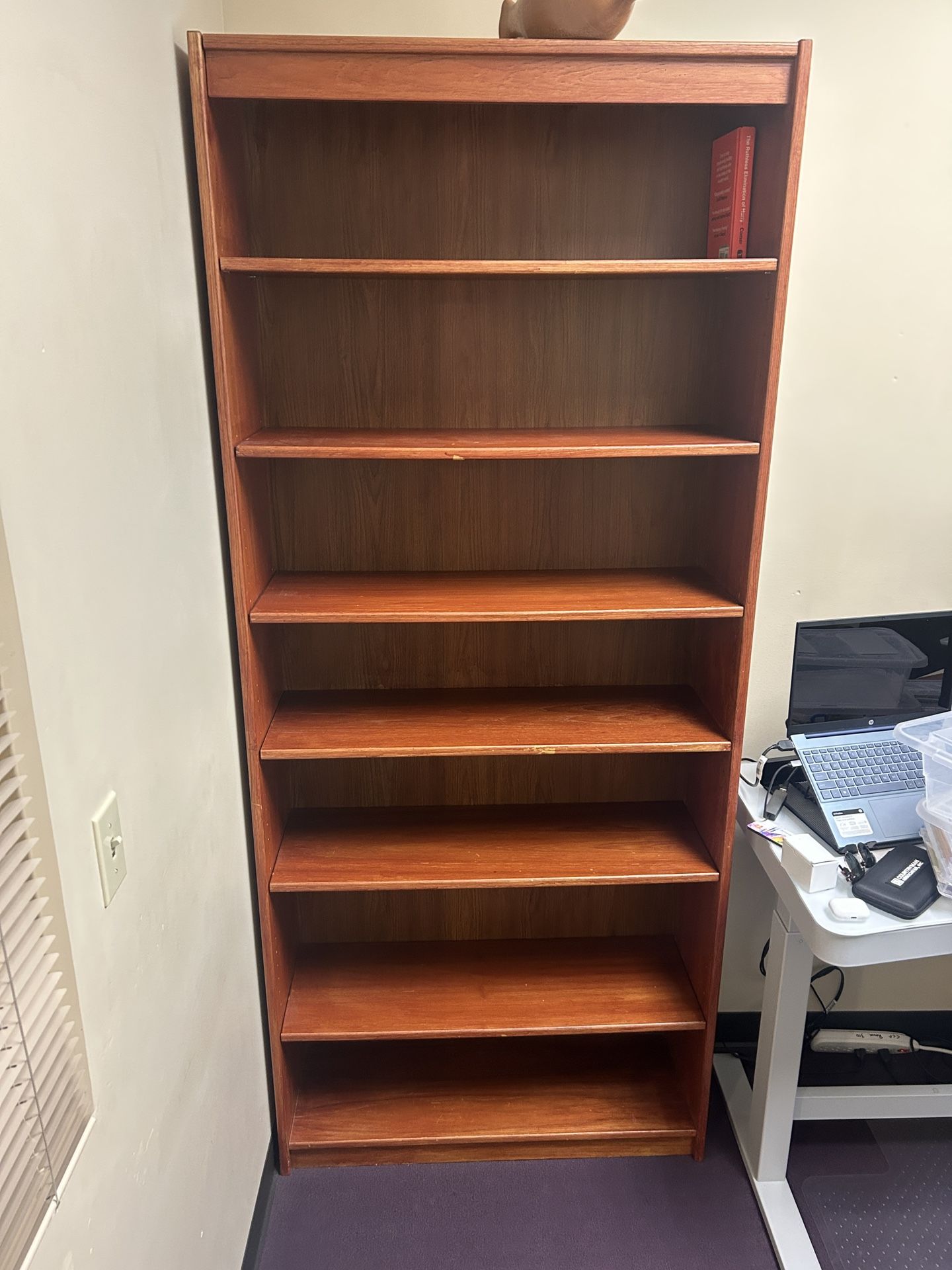 2 Bookshelves 3X7X1
