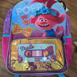 Troll Poppy School Backpack