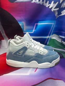 Jordan Retro 4 βWorn Blue Denimβ