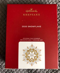 2020 Hallmark Keepsake Snowflake Ornament