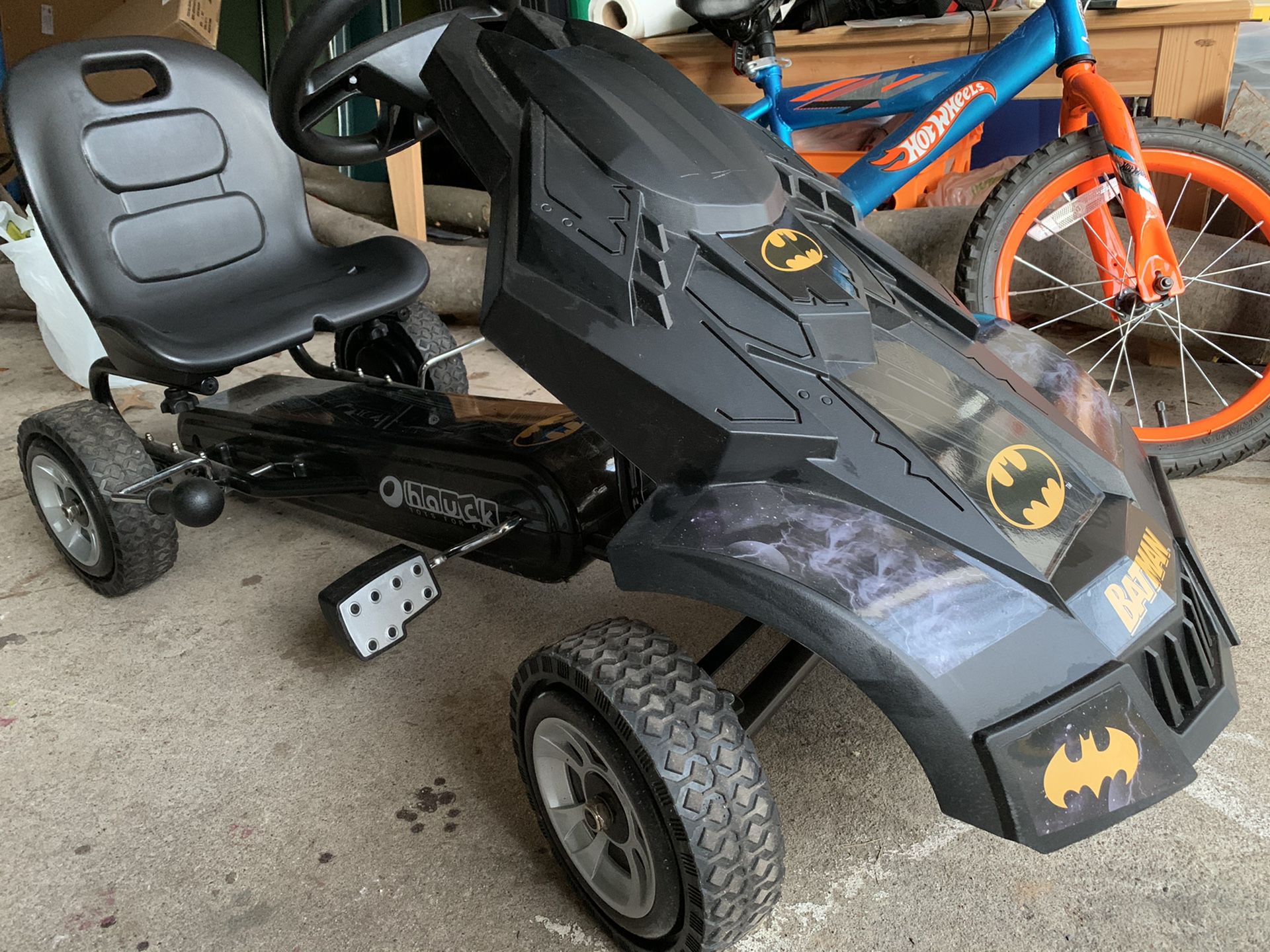 Batman pedal go kart