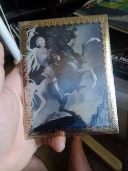WALT DISNEY HAUNTED MANSION 30TH ANNIVERSARY KNIGHT PORTRAIT LENTICULAR CARD