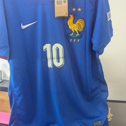 New MBAPPE Nike France Home Soccer Jersey 2XL 