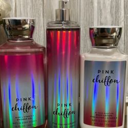 ❤BATH AND BODY WORKS PINK CHIFFON❤