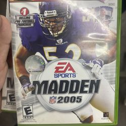 madden 2005 xbox 360