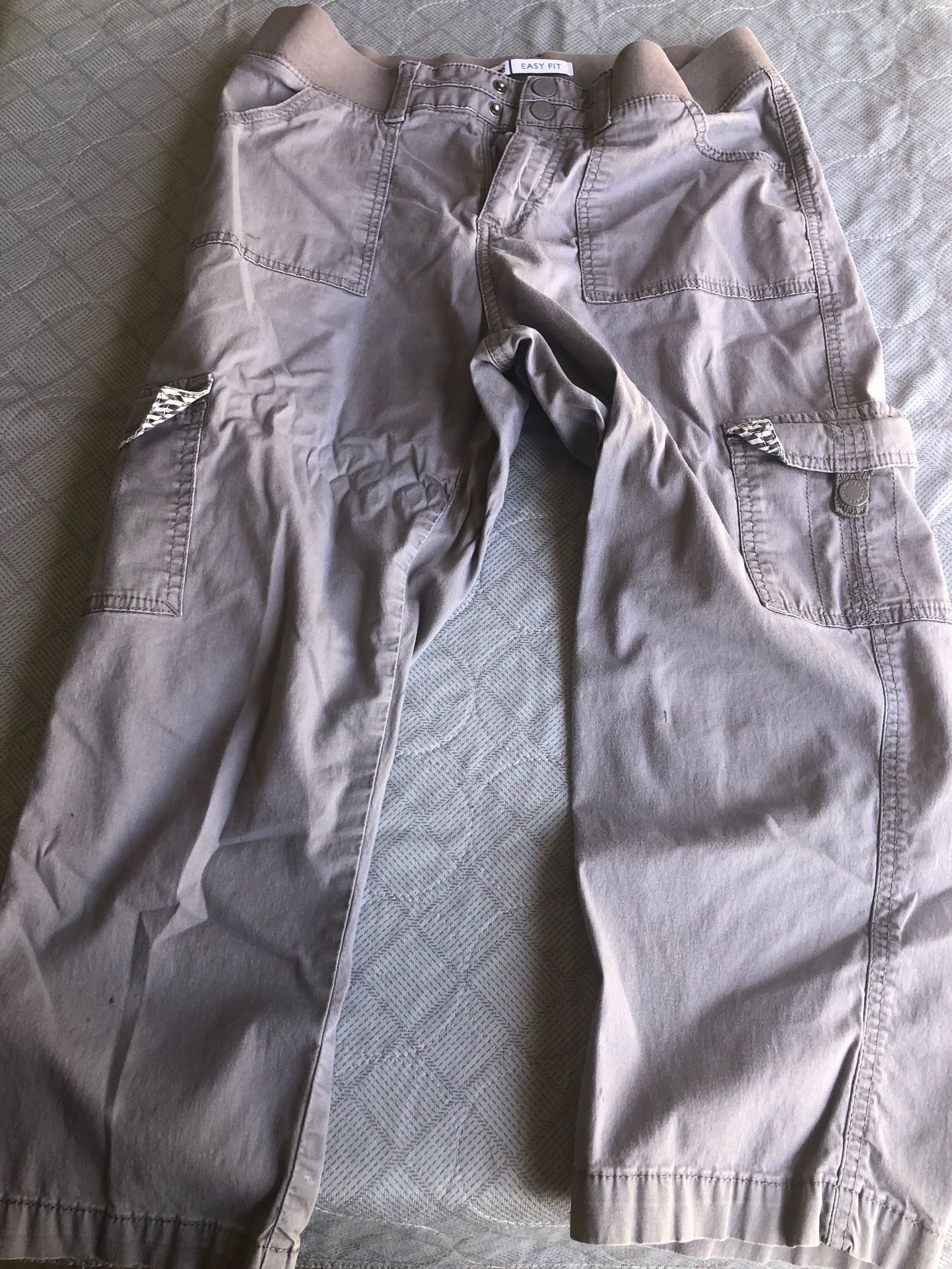 Lee Easy Fit Capri Pants Size 8 Med