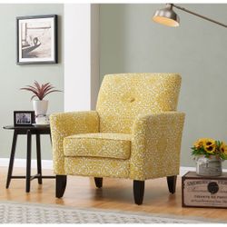 Laurens Accent Chair, Yellow