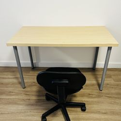Room Essential Chair + Ikea Desk Set 