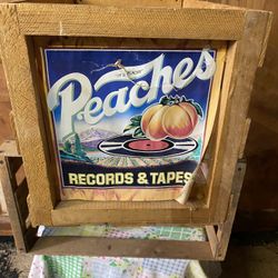 PEACHES STORE VINYL RECORD CRATES