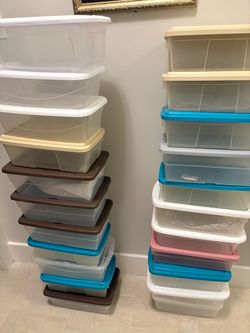 22 shoe boxes