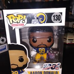Brand New Los Angeles Rams Aaron Donald Funko Pop #130