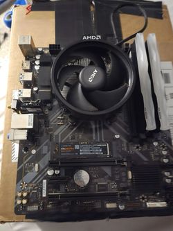 Gigabyte Ultra Durable Motherboard with  cpu ram combined