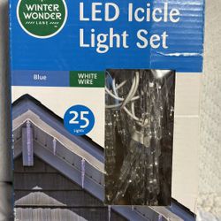 Led Icicle Light Set