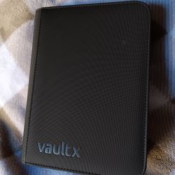 In Very Good Condition,  Lightly Used Vaultx Trading Card Binder.  Please Check Out My Page,  Lot's Of Great Deals.  Thanks For Looking. 