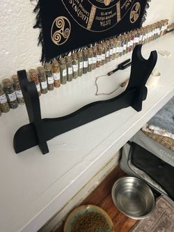 stand for sword or big knife black