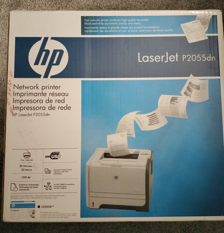 HP LaserJet Printer Office/Business P2055dn