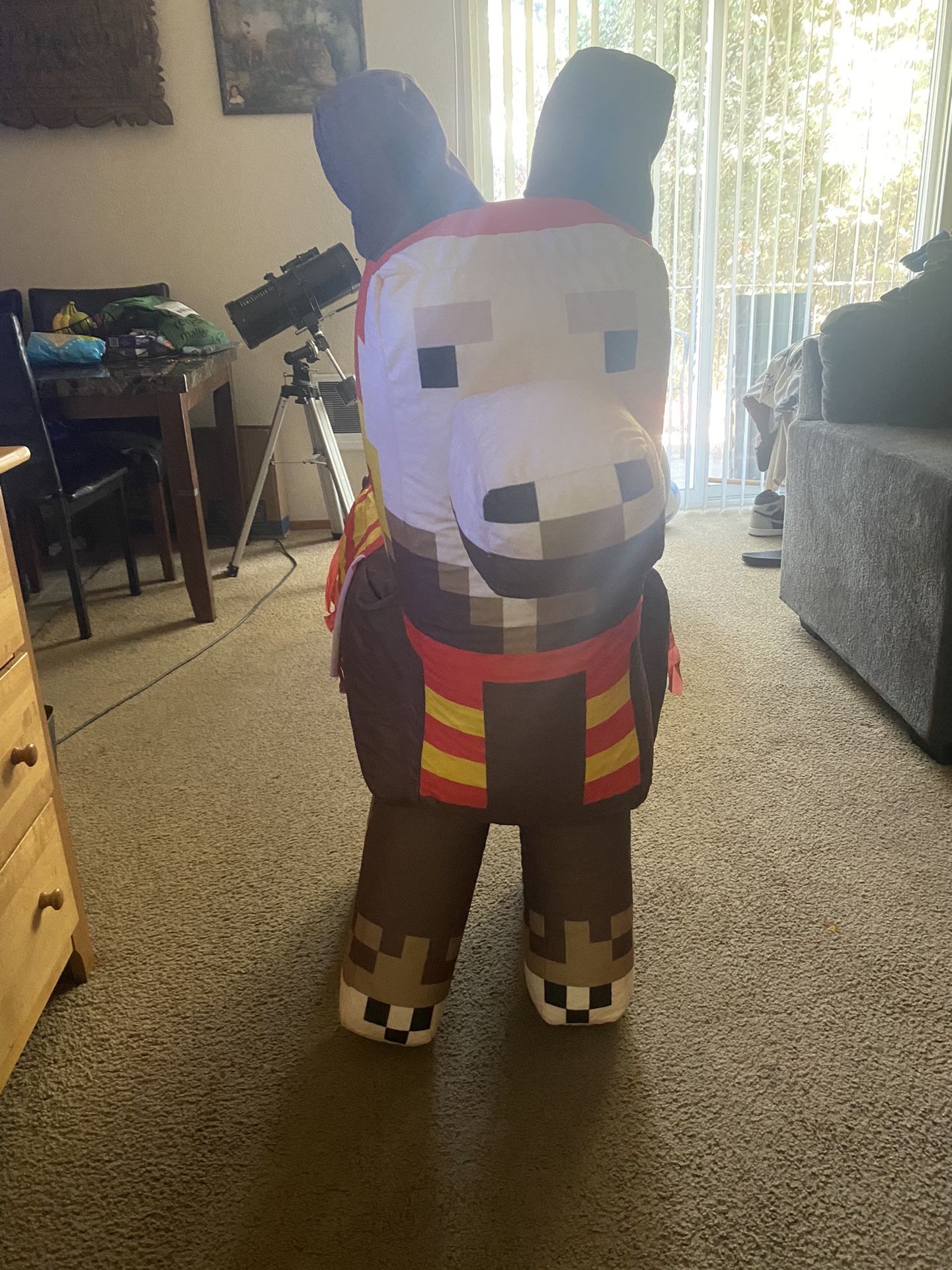 giant minecraft llama plush 