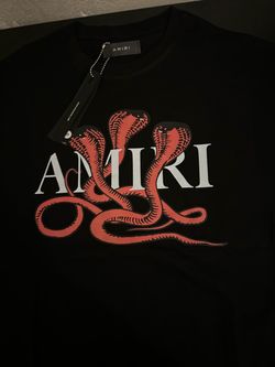 Amiri cobra design tee