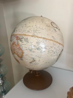 Vintage Style Decorative Desk Globe