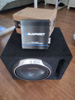 Amplifier and Subwoofer