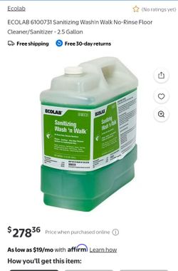 Sanitizing Wash "N Walk  (contact info removed) 150 OBO