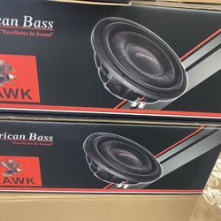 2 American Bass Shallow 12 New