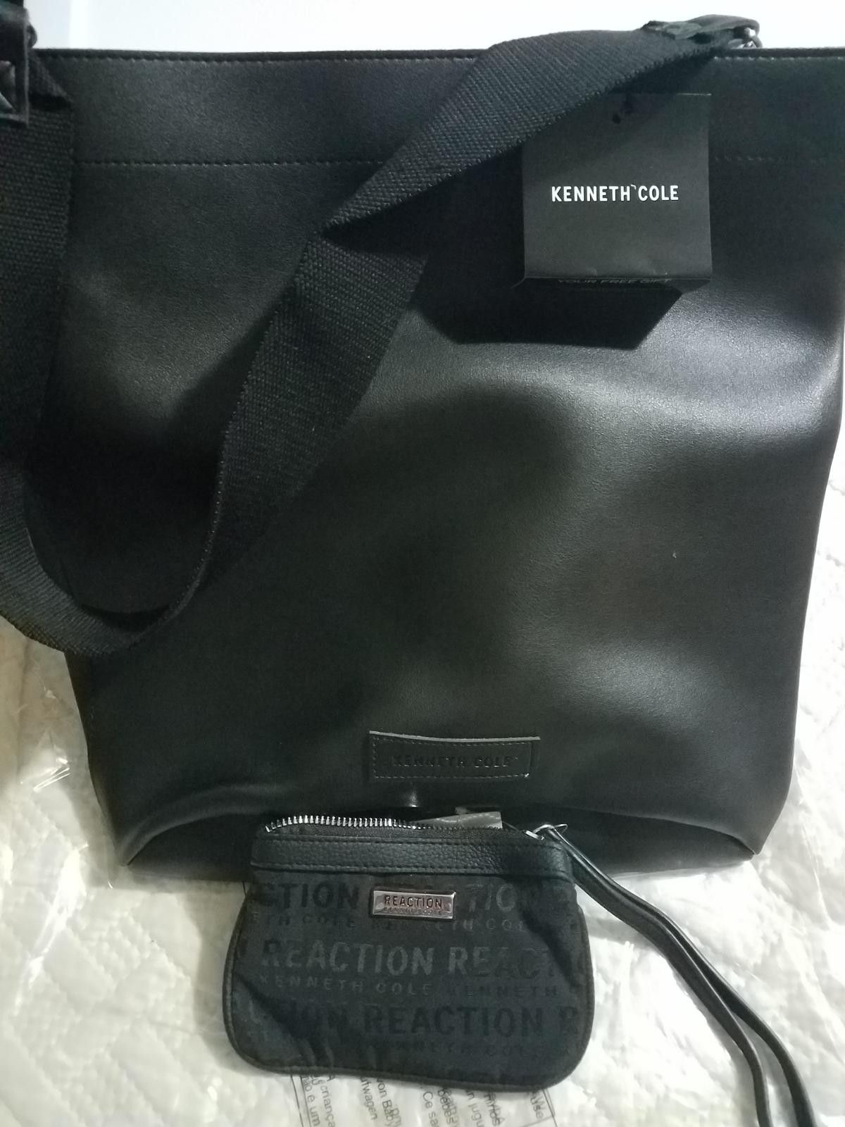 Kenneth Cole tote and coin bag
