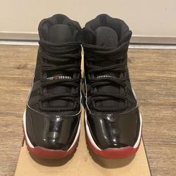 Jordan 11 Bred (size 7 GS) 