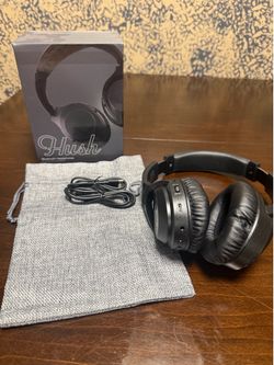 Hush Bluetooth Headphones W/ Active Noise Cany